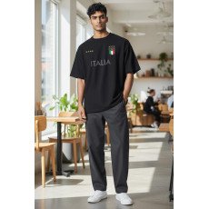 تيشيرت إيطاليا رياضي – قصّة أوفر سايز