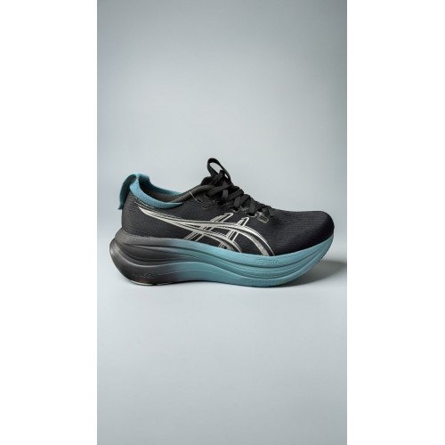 ASICS nimbus 28 BLACK BLUE