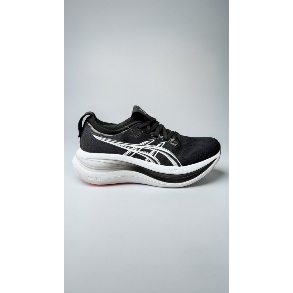 ASICS nimbus 28 BLACK white
