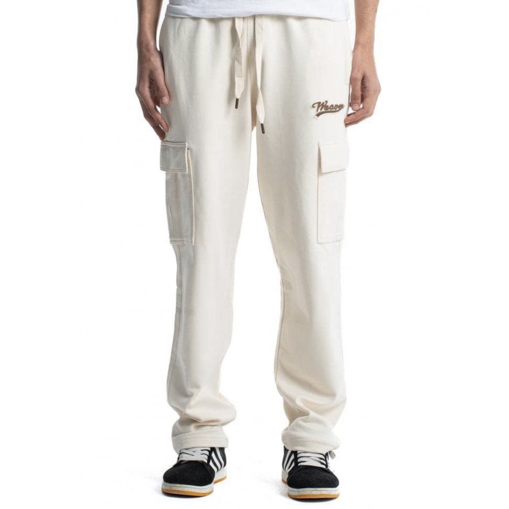 Trousers - Beige /Brawn 