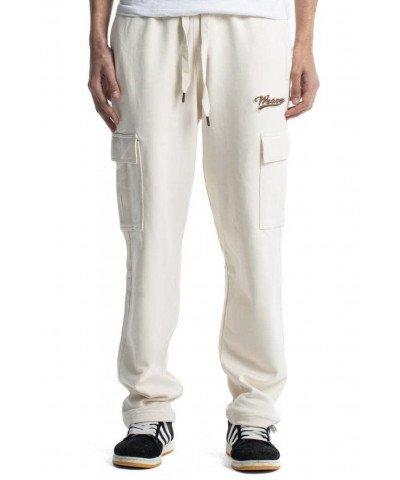 Trousers - Beige /Brawn 