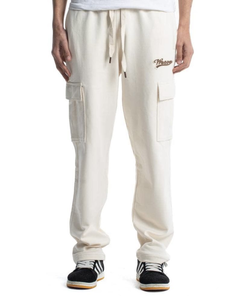 Trousers - Beige /Brawn 