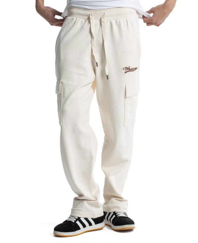 Trousers - Beige /Brawn 