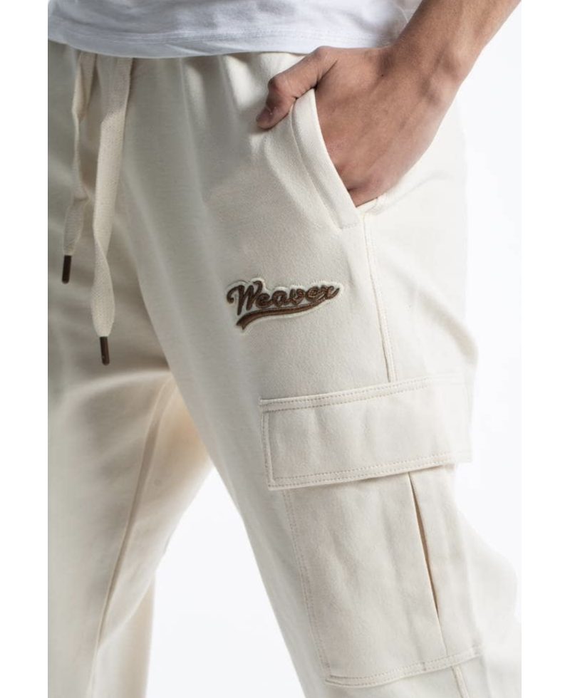 Trousers - Beige /Brawn 