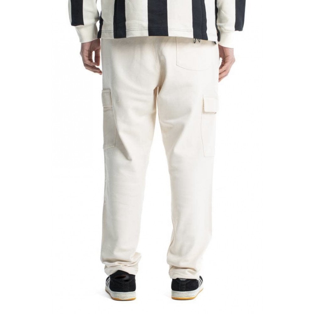 Trousers - Beige /Gray