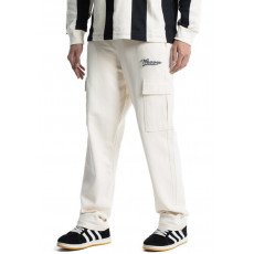 Trousers - Beige /Gray