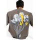 Balloon T-shirt Oversize - Gray