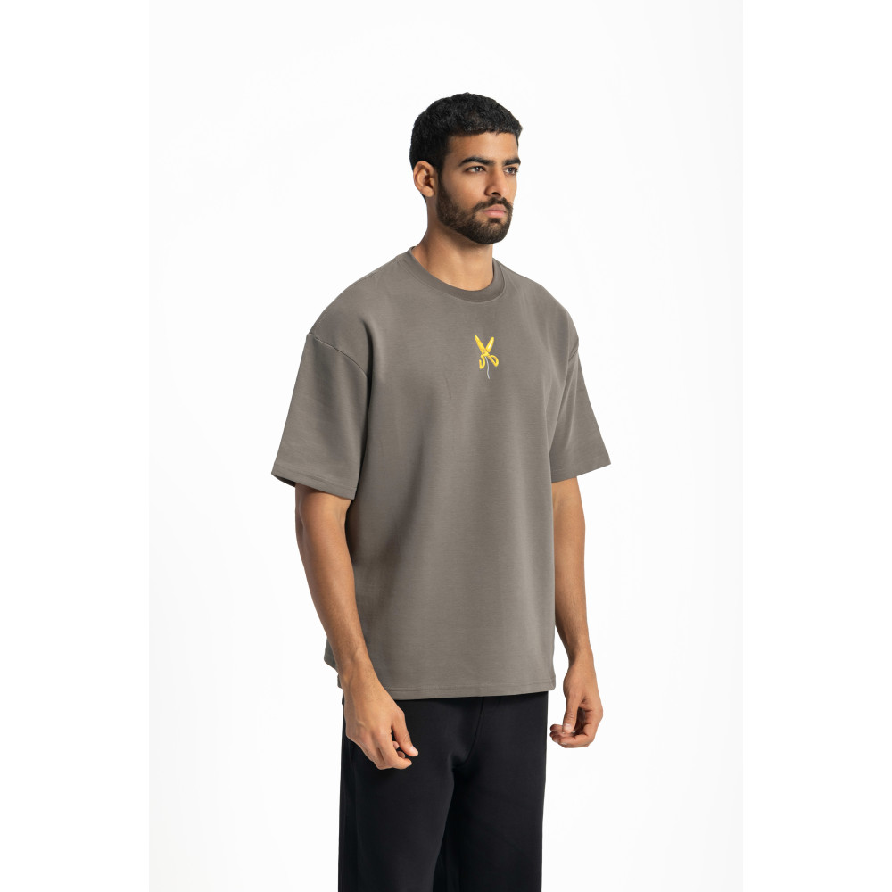 Balloon T-shirt Oversize - Gray