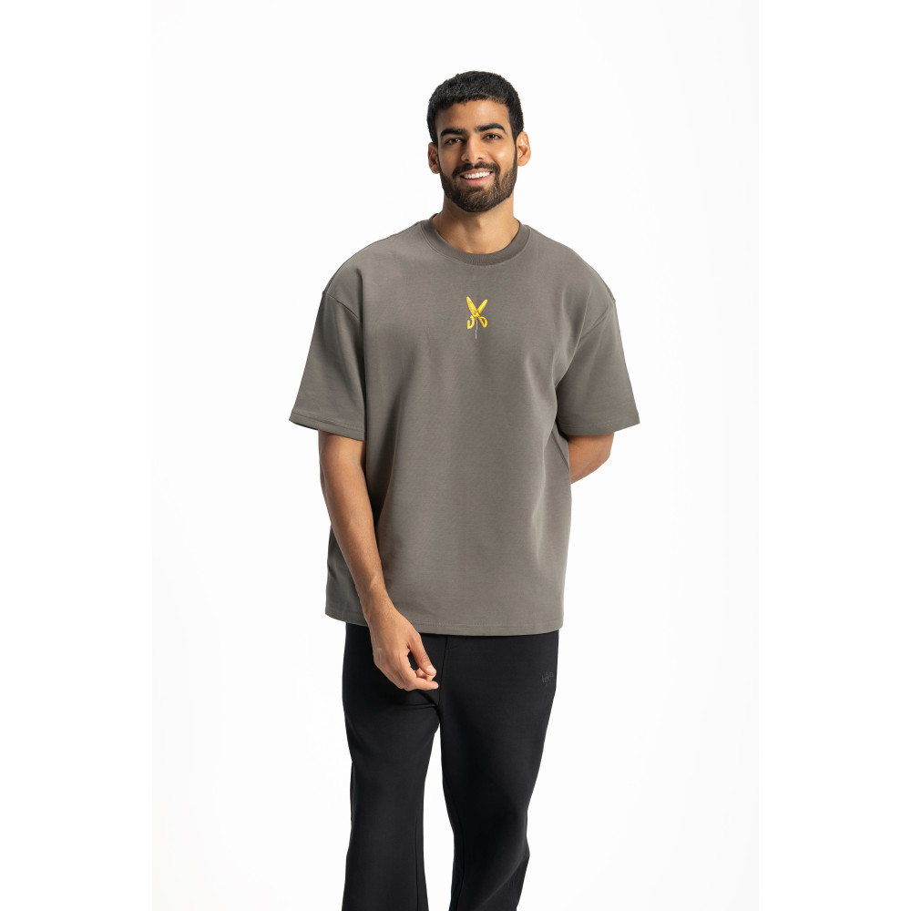 Balloon T-shirt Oversize - Gray