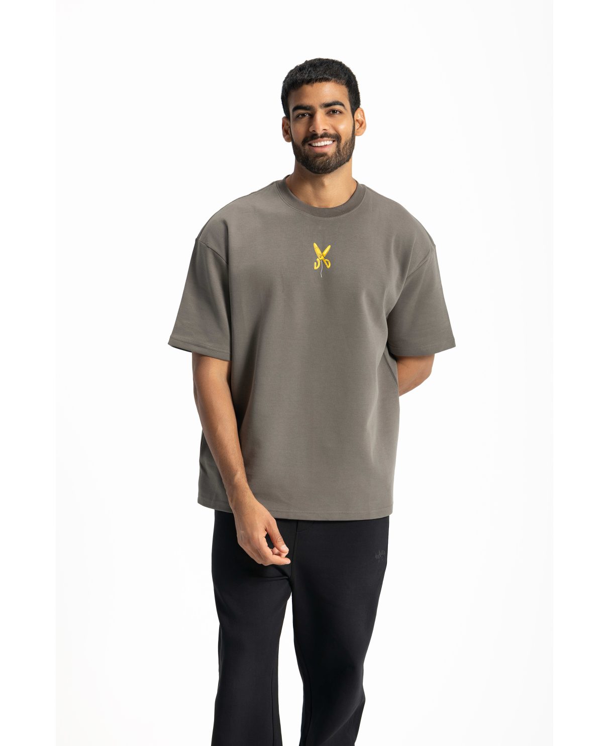 Balloon T-shirt Oversize - Gray