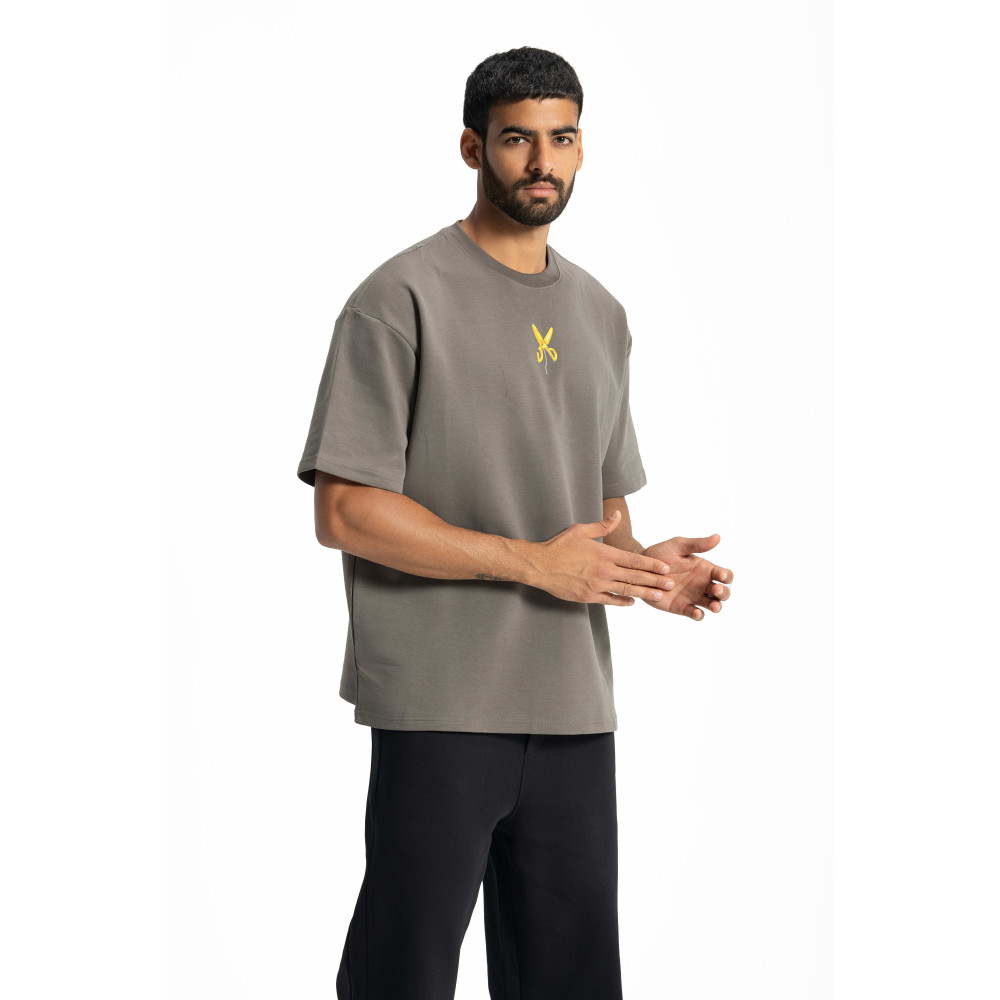 Balloon T-shirt Oversize - Gray