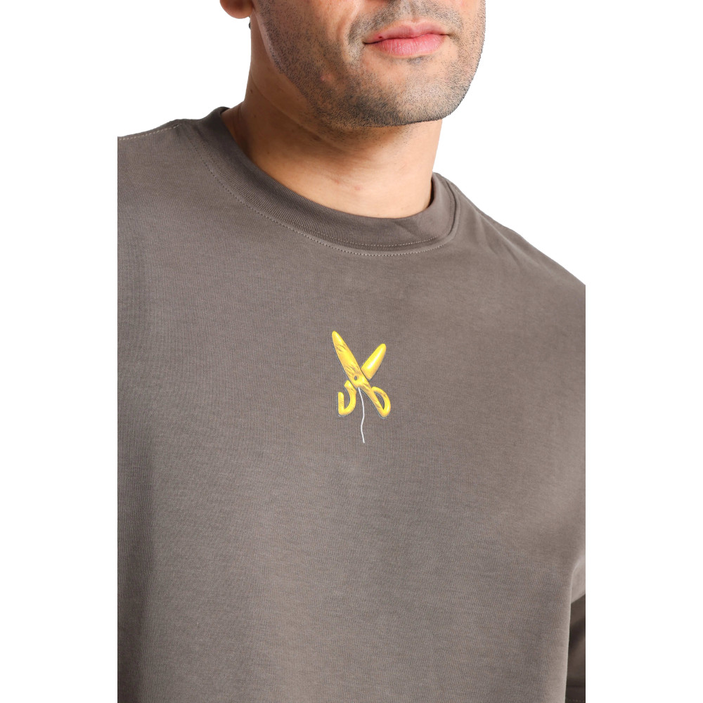 Balloon T-shirt Oversize - Gray