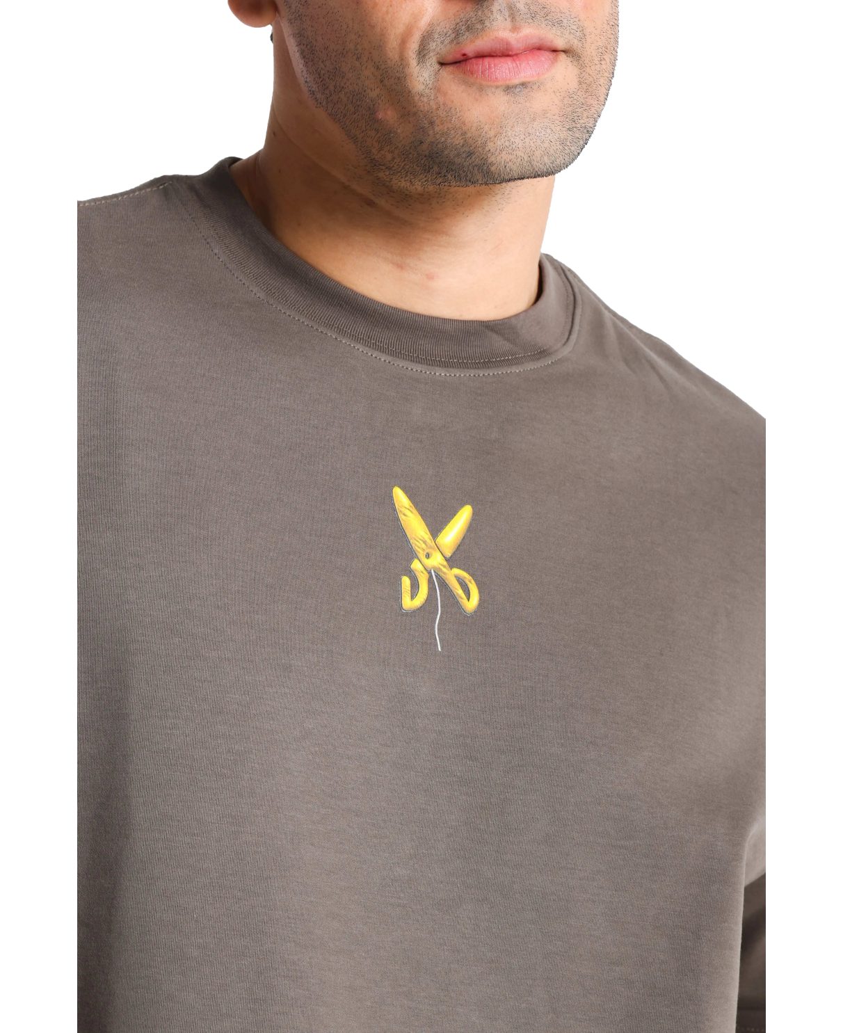 Balloon T-shirt Oversize - Gray