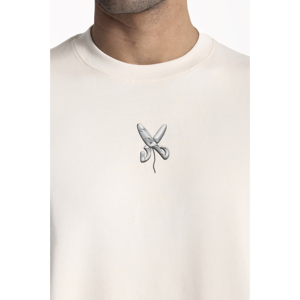 Balloon T-shirt Oversize - Cream