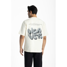 Balloon T-shirt Oversize - Cream