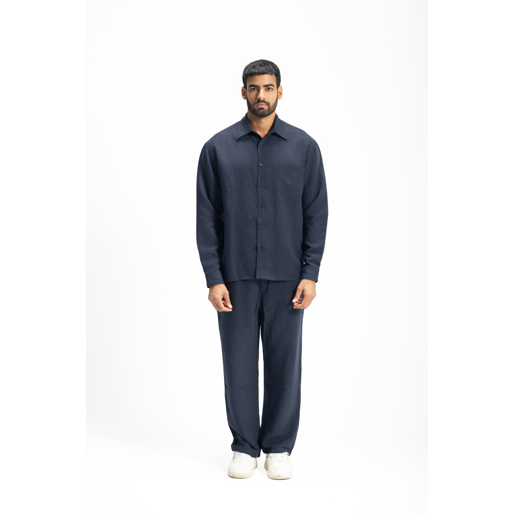 Lenin's shirt - Navy blue