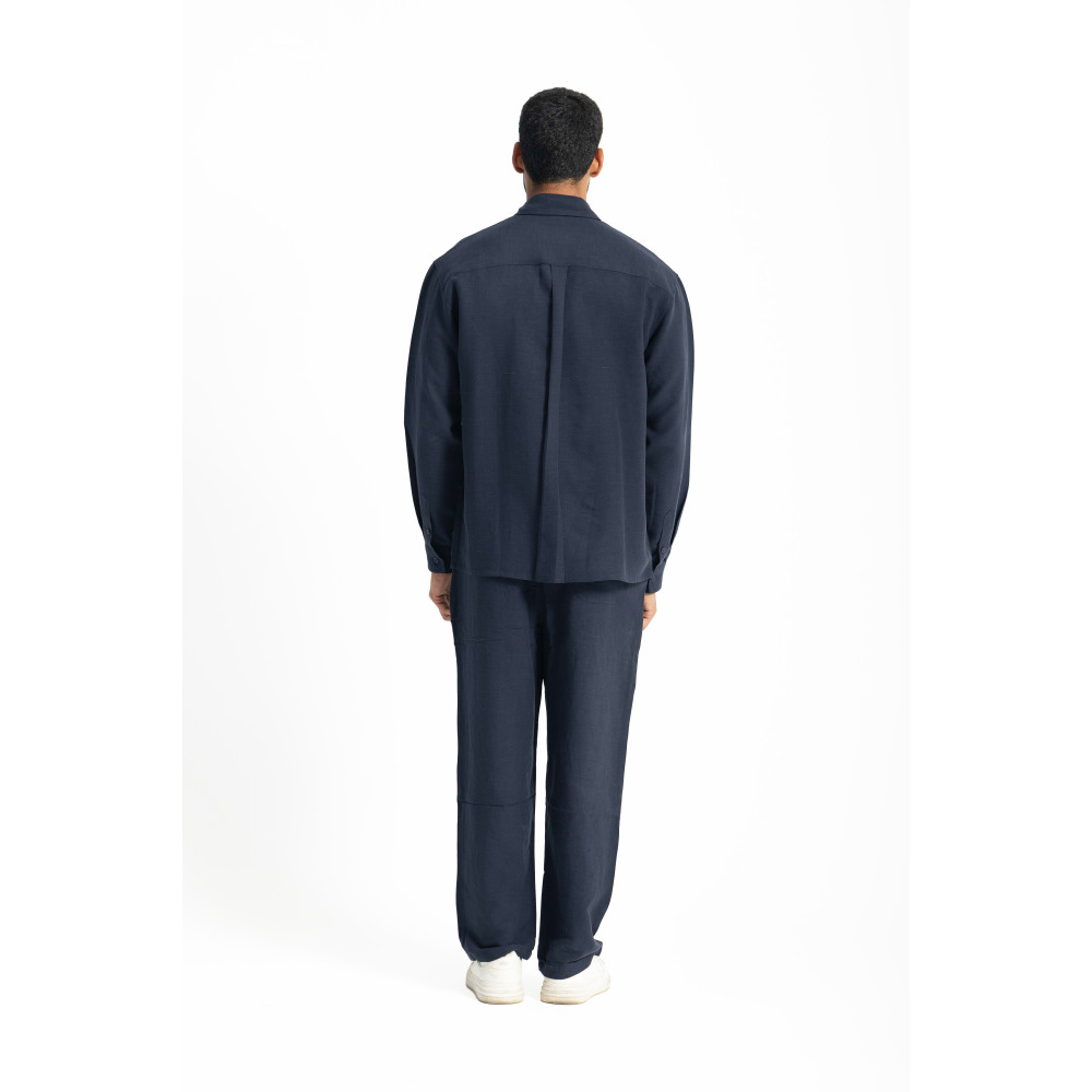Lenin's shirt - Navy blue