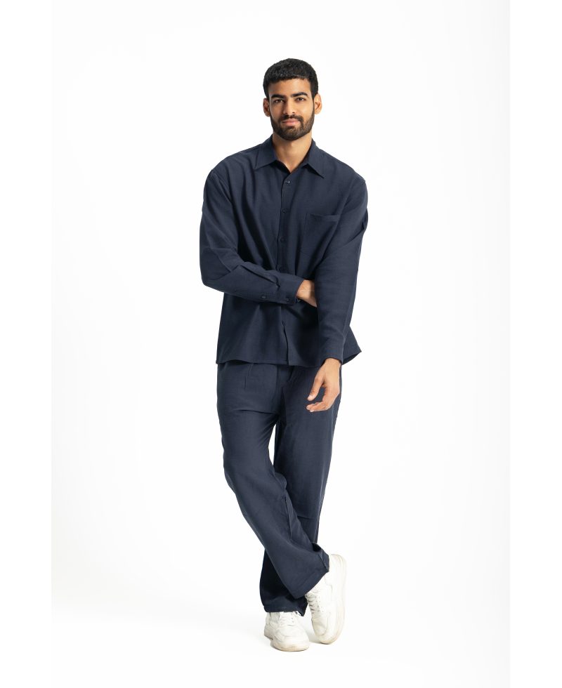 Lenin's shirt - Navy blue