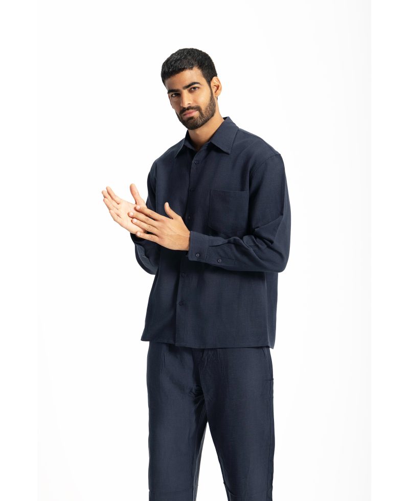 Lenin's shirt - Navy blue