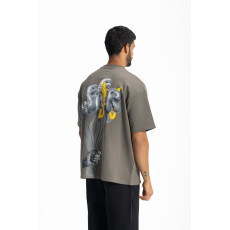 Balloon T-shirt Oversize - Gray