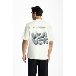 Balloon T-shirt Oversize - Cream