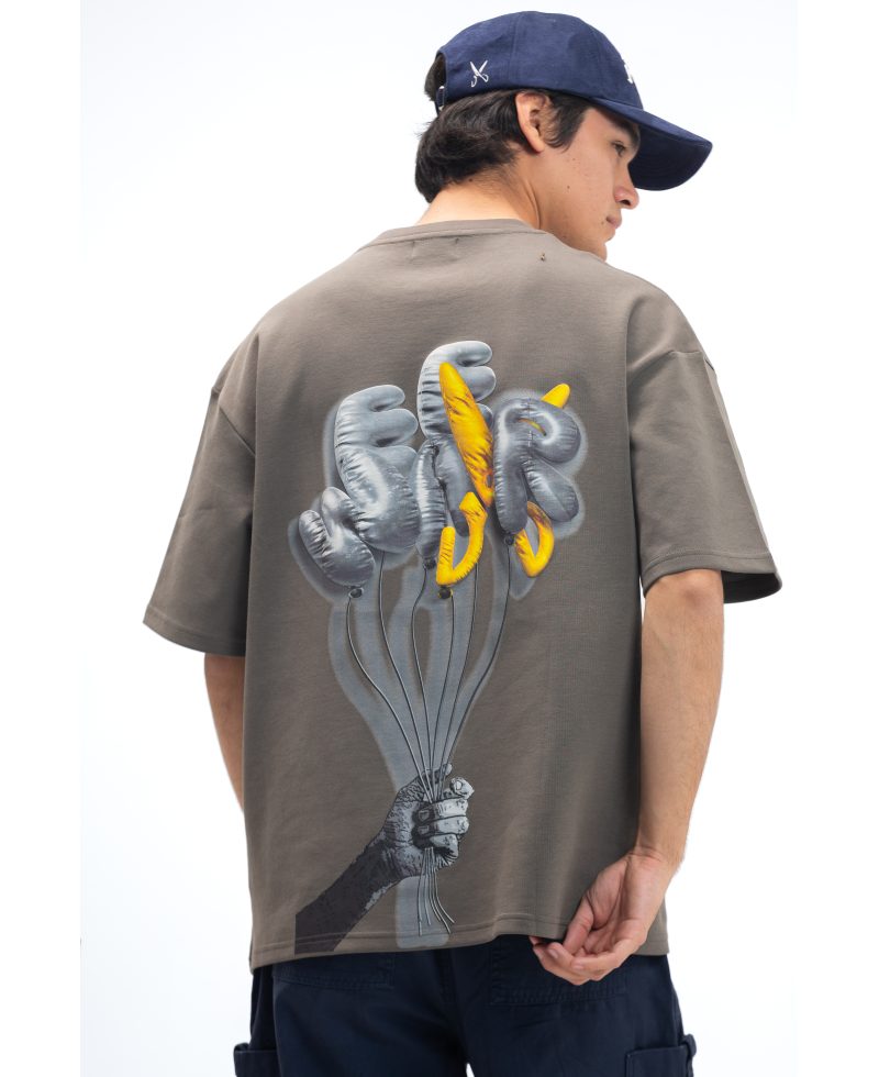 Balloon T-shirt Oversize - Gray Balloon T-shirt Oversize - Gray
