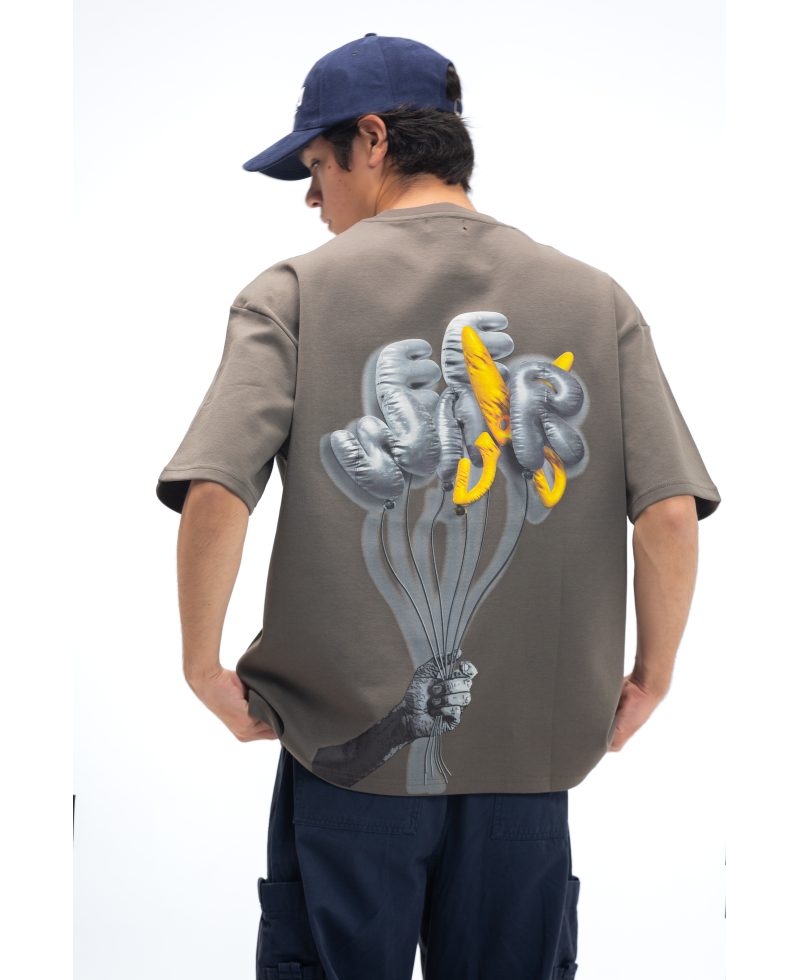 Balloon T-shirt Oversize - Gray Balloon T-shirt Oversize - Gray