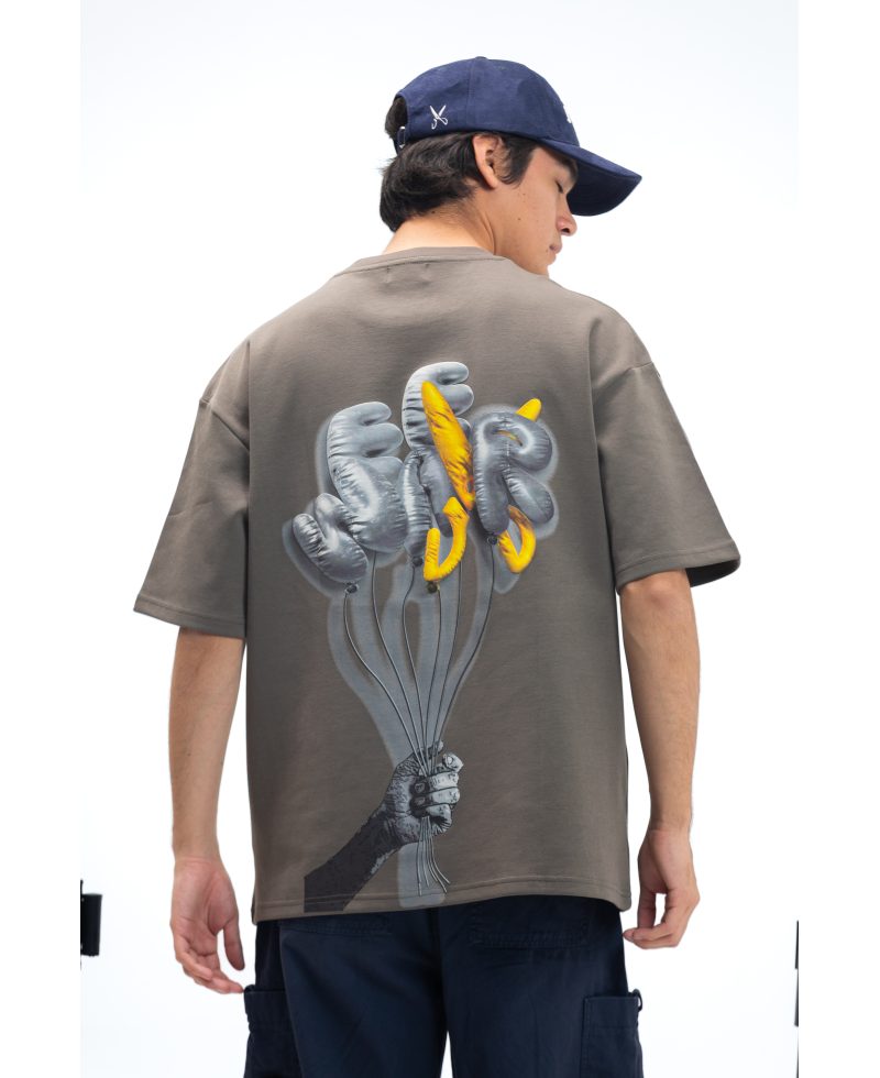 Balloon T-shirt Oversize - Gray Balloon T-shirt Oversize - Gray