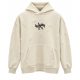 Slotted hoodie - Creamy 06
