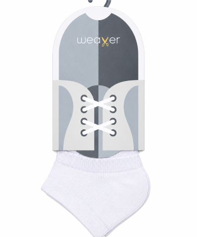 New Ankle Socks - White
