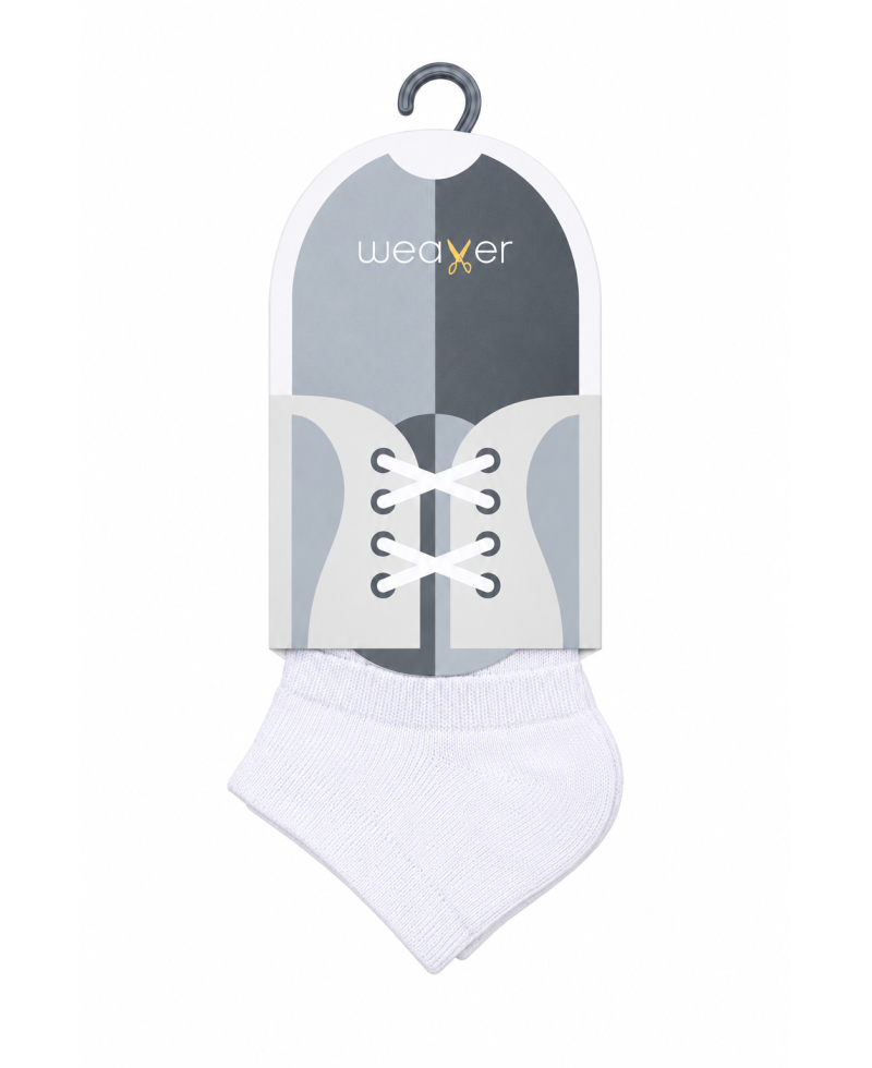 New Ankle Socks - White