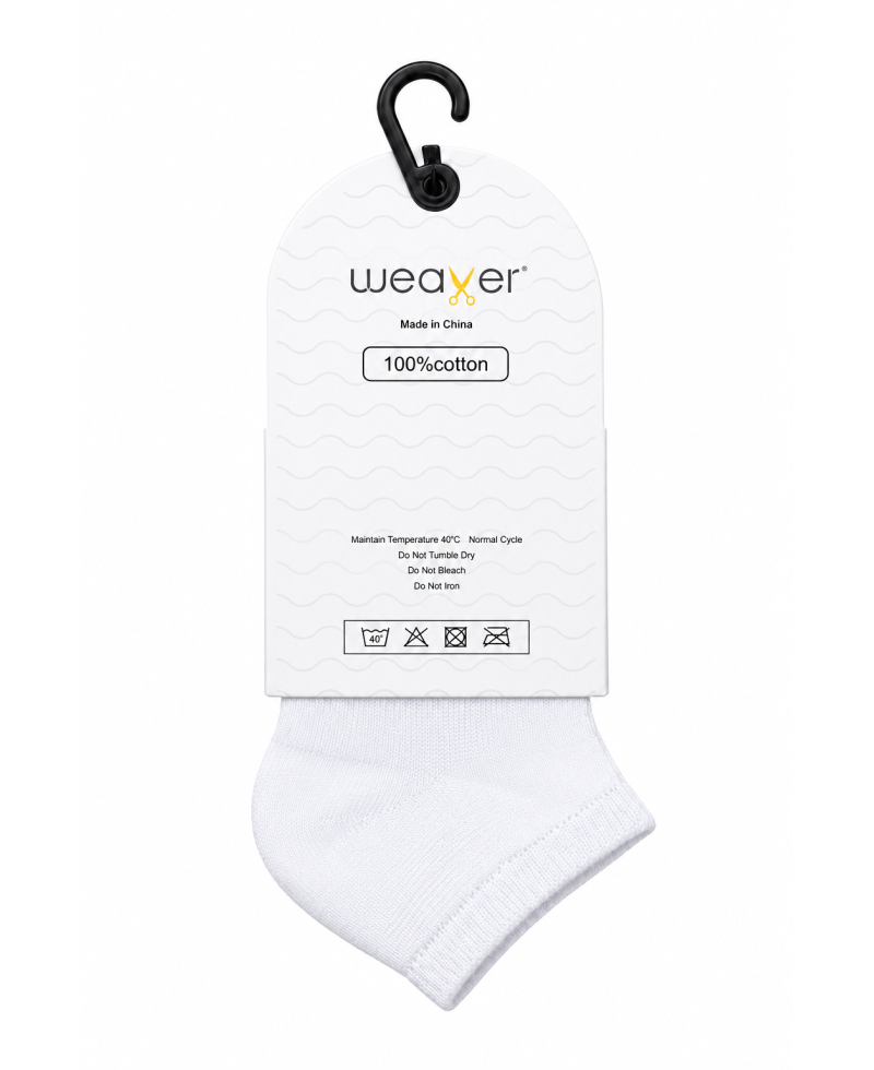 New Ankle Socks - White