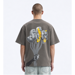 Balloon T-shirt Oversize - Gray
