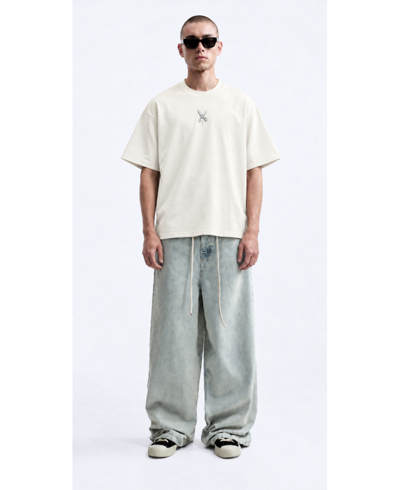 Balloon T-shirt Oversize - Cream