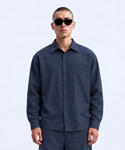 Lenin's shirt - Navy blue