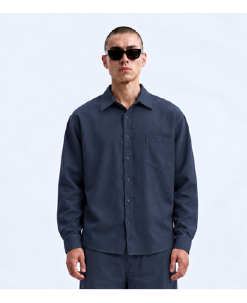 Lenin's shirt - Navy blue