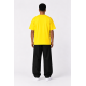 Plain T-shirt with zigzag logo - Yellow