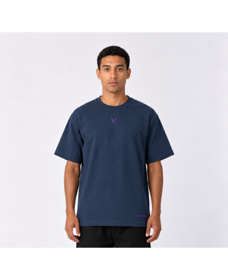 Plain T-shirt with zigzag logo - Gray