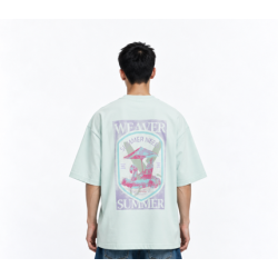 Need summer oversized T-shirt - Light Green