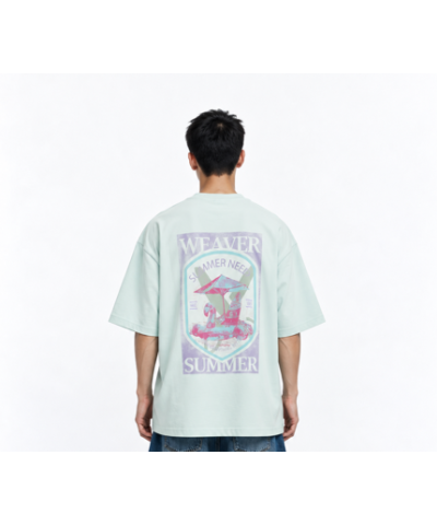 Need summer oversized T-shirt - Light Green