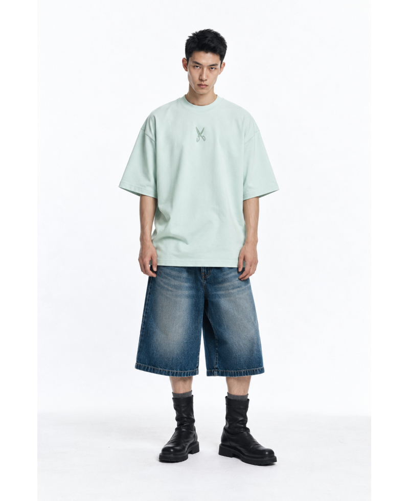 Need summer oversized T-shirt - Light Green