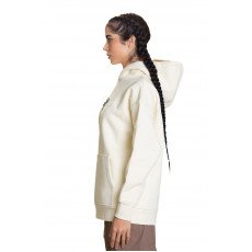 Slotted hoodie - Creamy 06