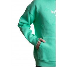 Slotted hoodie - Light green 09