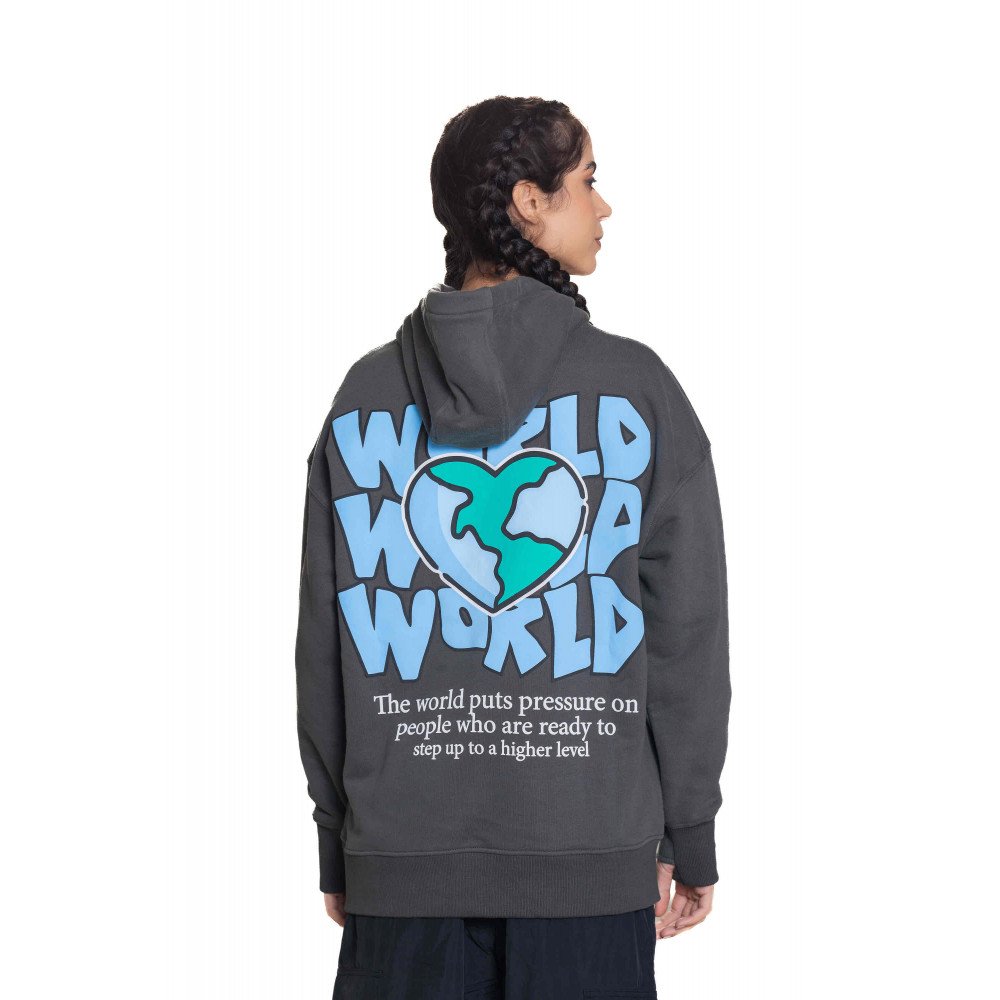 04 World Hoodie - Gray