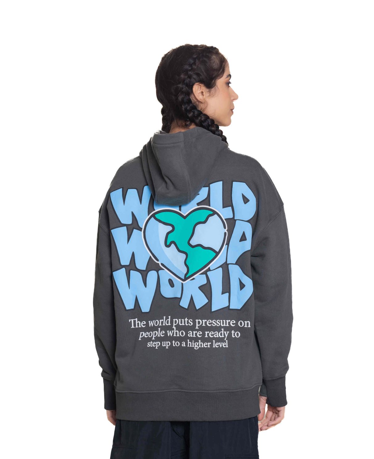 04 World Hoodie - Gray