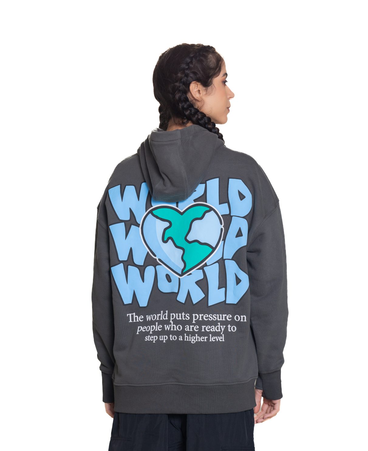 04 World Hoodie - Gray