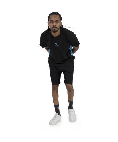Underground Black / Baby Blue T-shirt