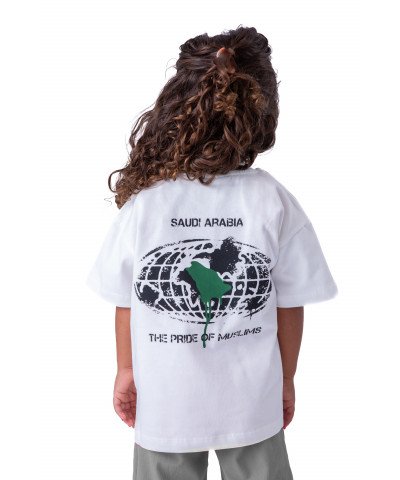 Kids The kingdom T-shirt Off-white