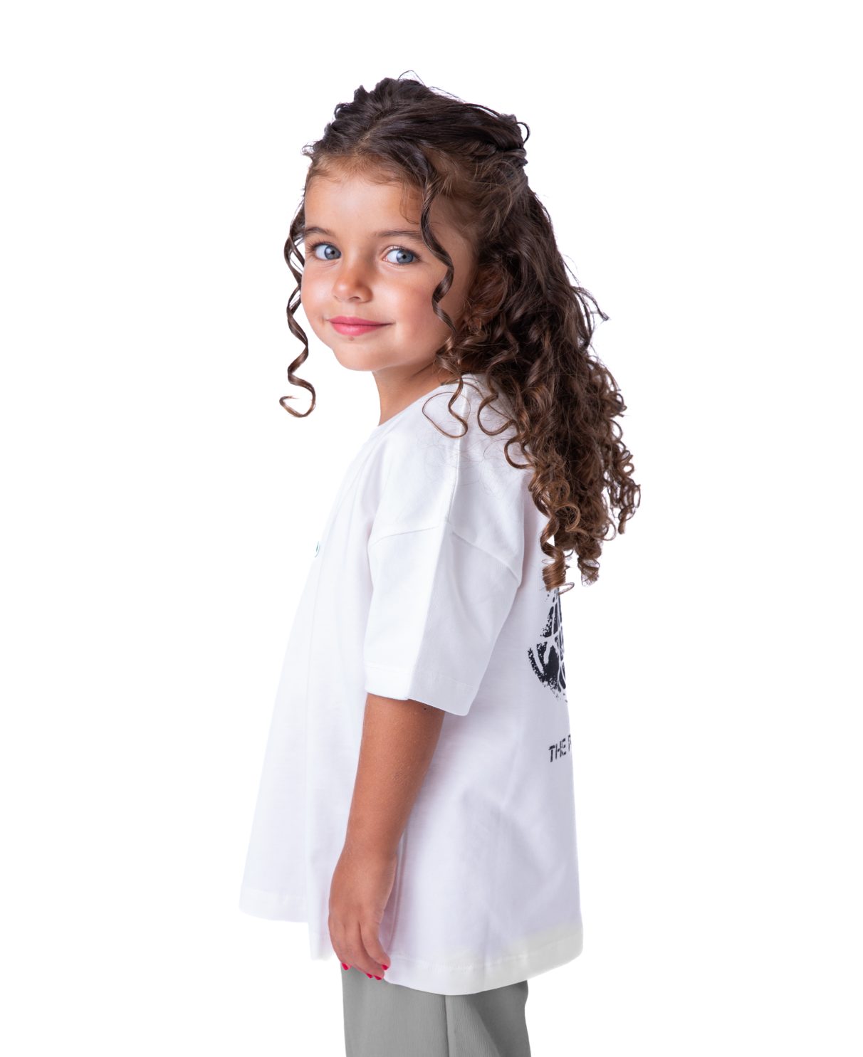 Kids The kingdom T-shirt Off-white