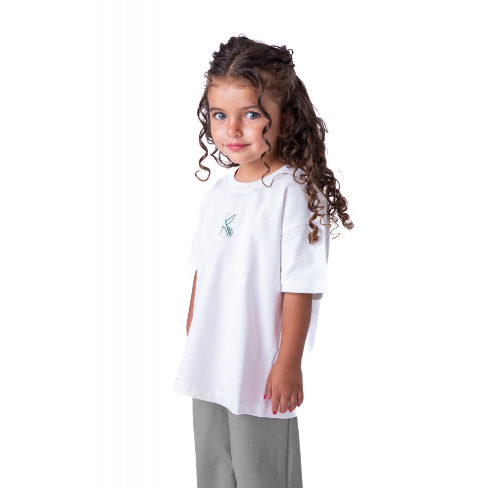 Kids The kingdom T-shirt Off-white